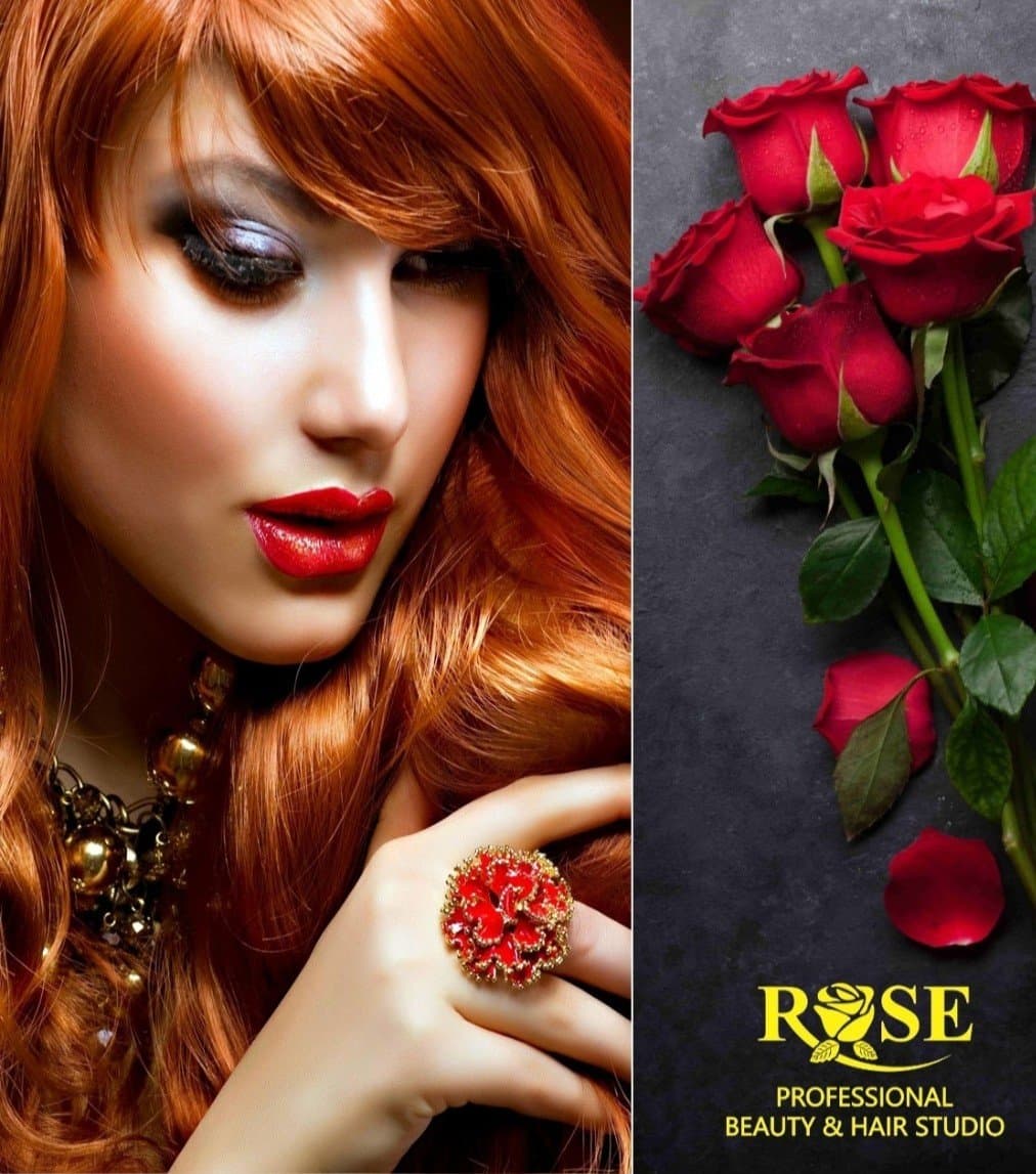 Rose beauty studio hero visual